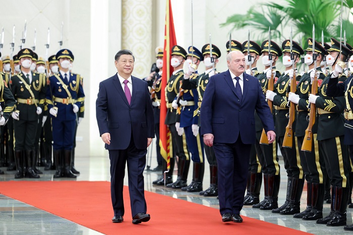 Xi Jinping Trifft Alexander Lukaschenko