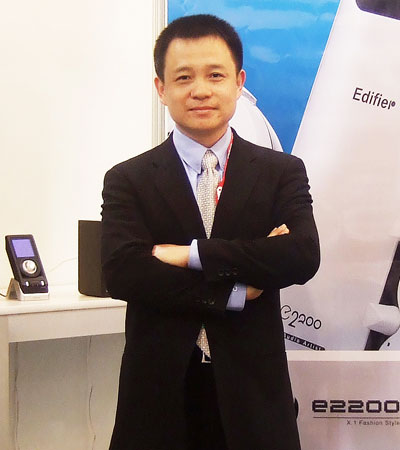 der Gründer von Edifier, Zhang Wendong